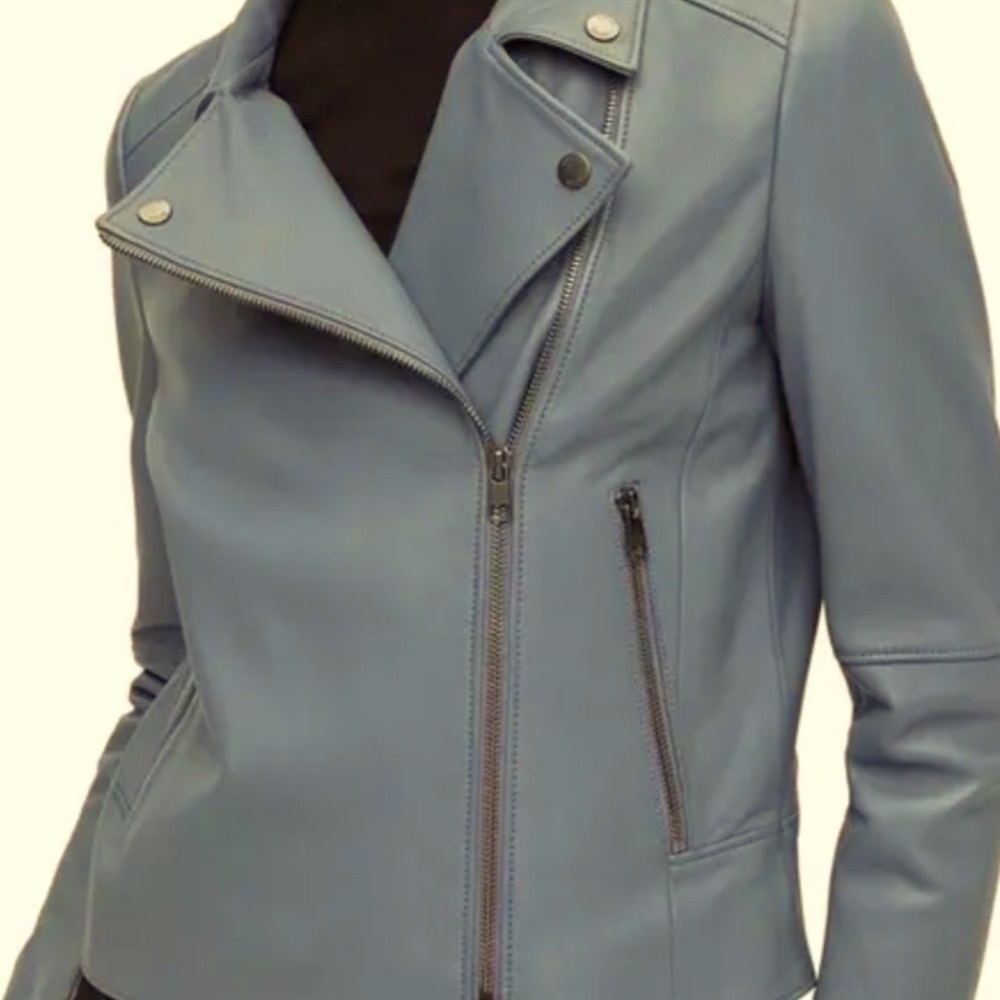 Banana Republic Leather jacket. Xs